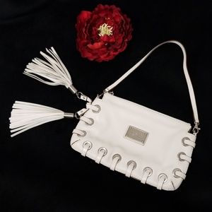 Michael Kors White Leather Purse